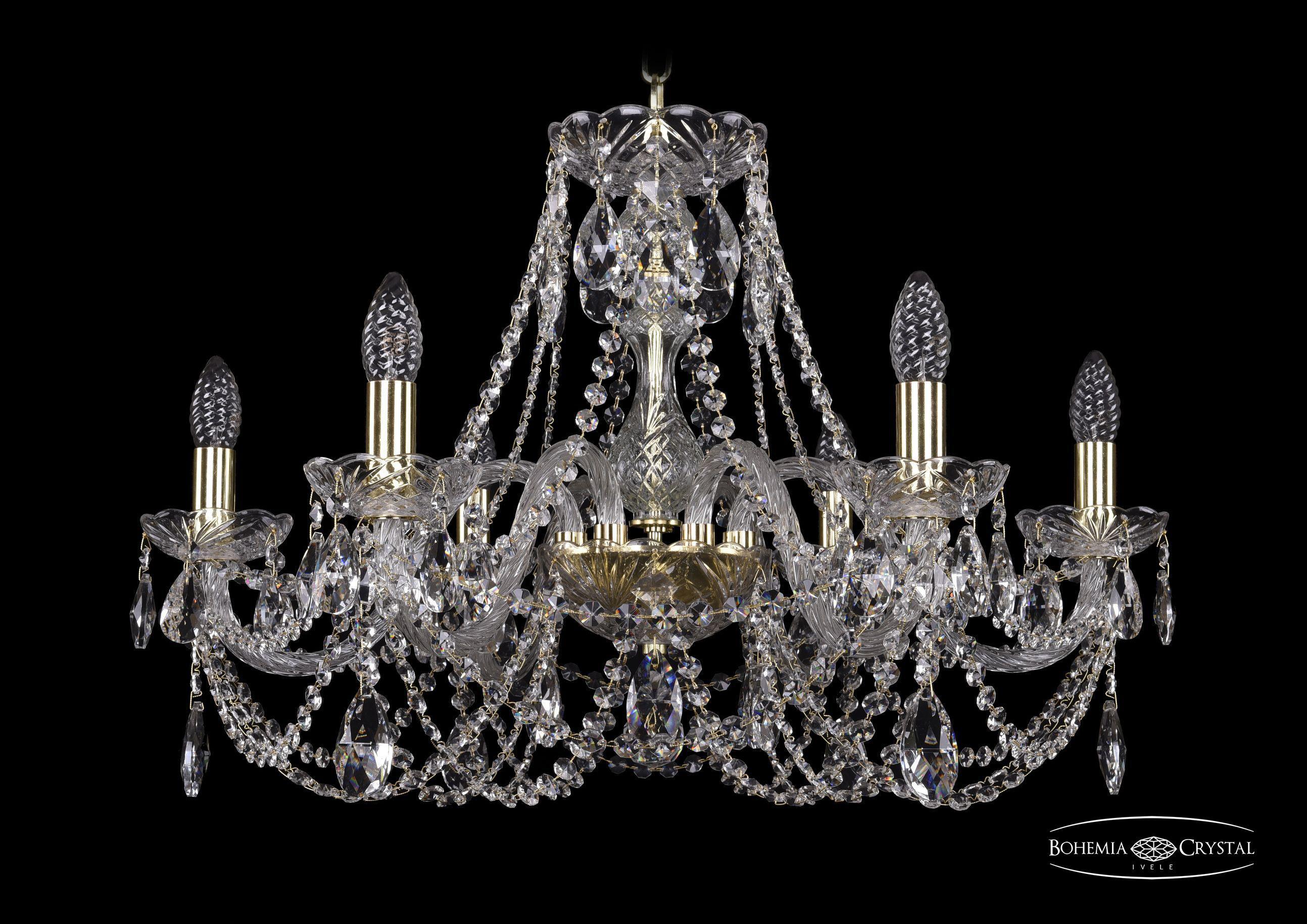 

Подвесная люстра Bohemia Ivele Crystal 1406/6/240/G