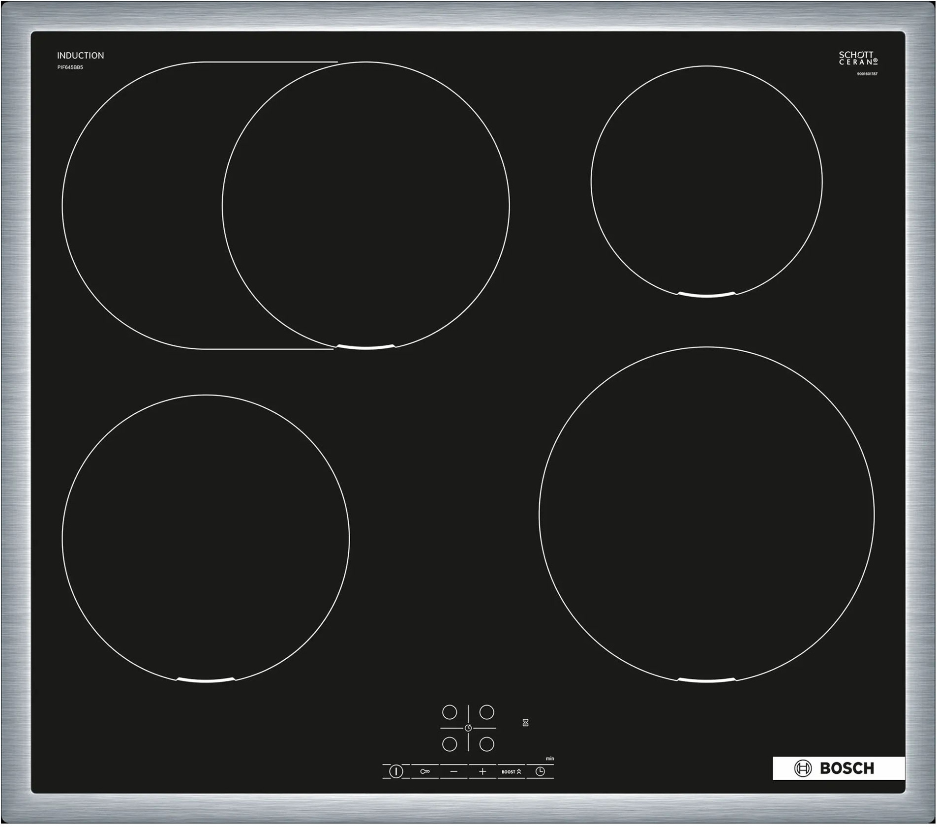 

Индукционная варочная панель Bosch PIF645BB5E