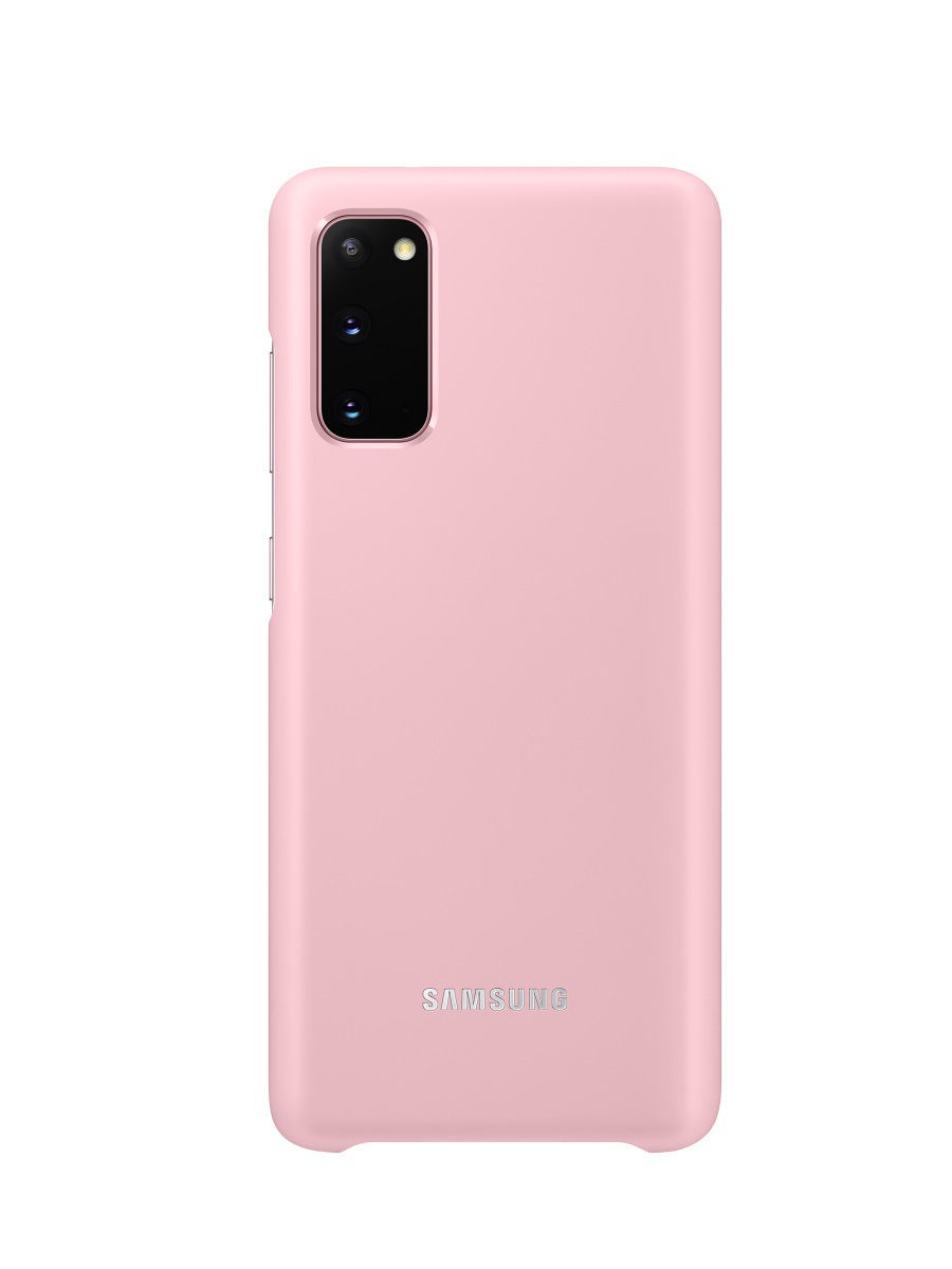 

Чехол для телефона Samsung Smart LED Cover для S20 Pink, Smart LED Cover для S20
