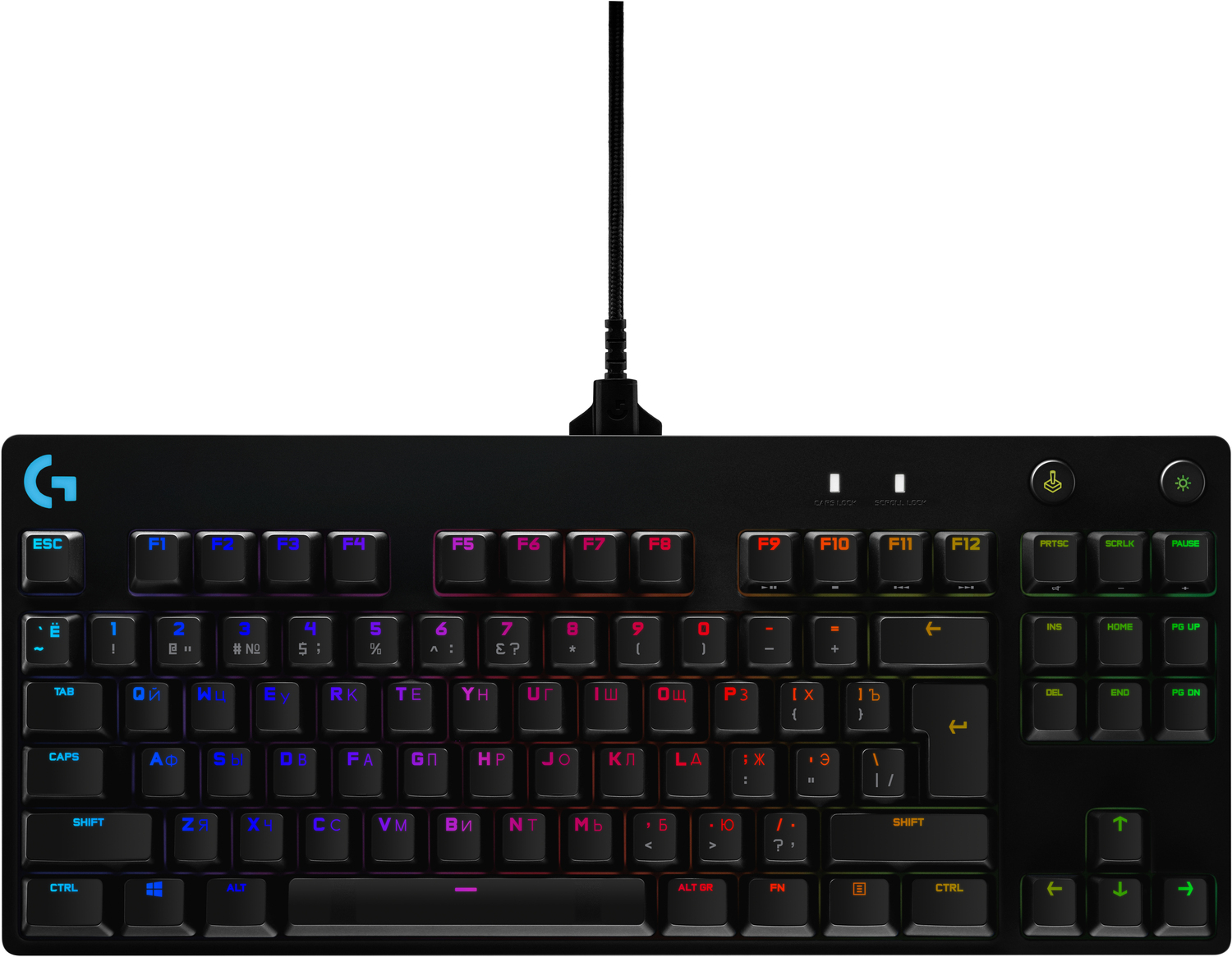 

Клавиатура Logitech Клавиатура Logitech PRO Gaming (920-009393) [920-009393], Клавиатура Logitech PRO Gaming (920-009393)