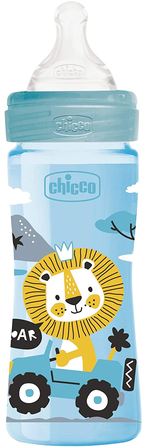 

Бутылочка для кормления Chicco Well-Being Boy 250 мл 340728584 [00028623200000], Бутылочка для кормления Chicco Well-Being Boy 250 мл 340728584 00028623200000