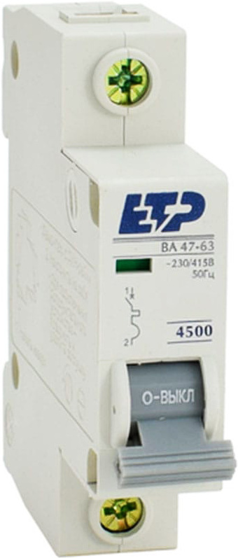 

Выключатель нагрузки ETP BA 47-63 1P 25A (B)