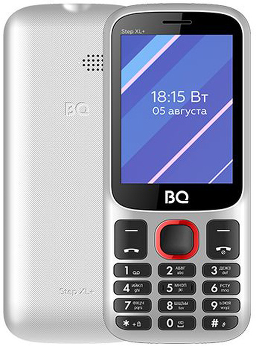 

Мобильный телефон BQ-Mobile BQ-2820 Step XL+ (белый/красный)