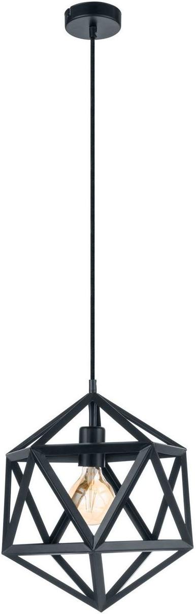 

Потолочный подвесной светильник EGLO Подвес EMBLETON, 1x60W (E27), Ø305, H1100, сталь, черный [49761], Подвес EMBLETON, 1x60W (E27), Ø305, H1100, сталь, черный