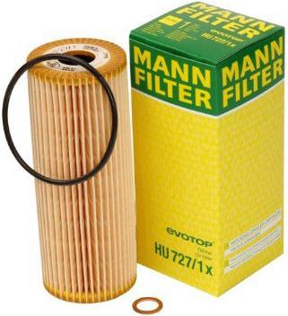 

Фильтр масляной Mann-Filter HU727/1X, HU727/1X