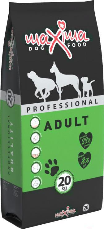 

Корм для собак Maxima Dog Food Adult 20 кг, Dog Food Adult 20 кг