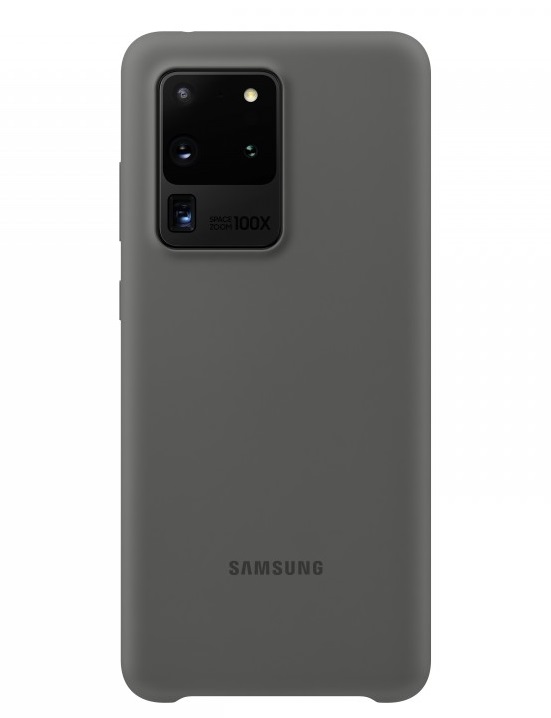 

Чехол для телефона Samsung Silicone Cover для S20 Ultra Gray, Silicone Cover для S20 Ultra