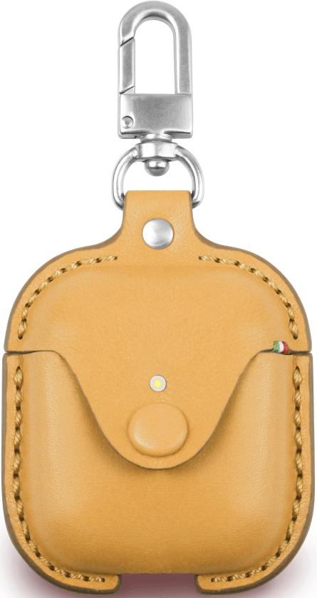 

Чехол для телефона Cozistyle Leather Case for AirPods для iPhone Gold [CLCPO003], Чехол для телефона Cozistyle Leather Case for AirPods для iPhone CLCPO003 Gold