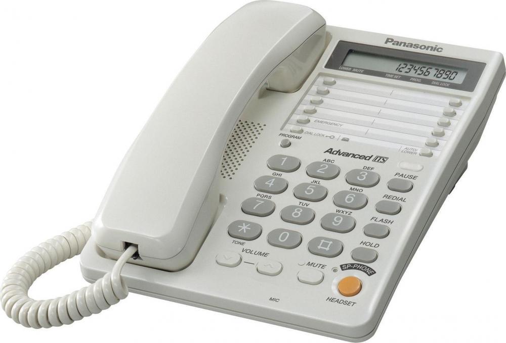 

Проводной телефон Panasonic KX-TS2365 White, Проводной телефон Panasonic KX-TS2365 (белый)