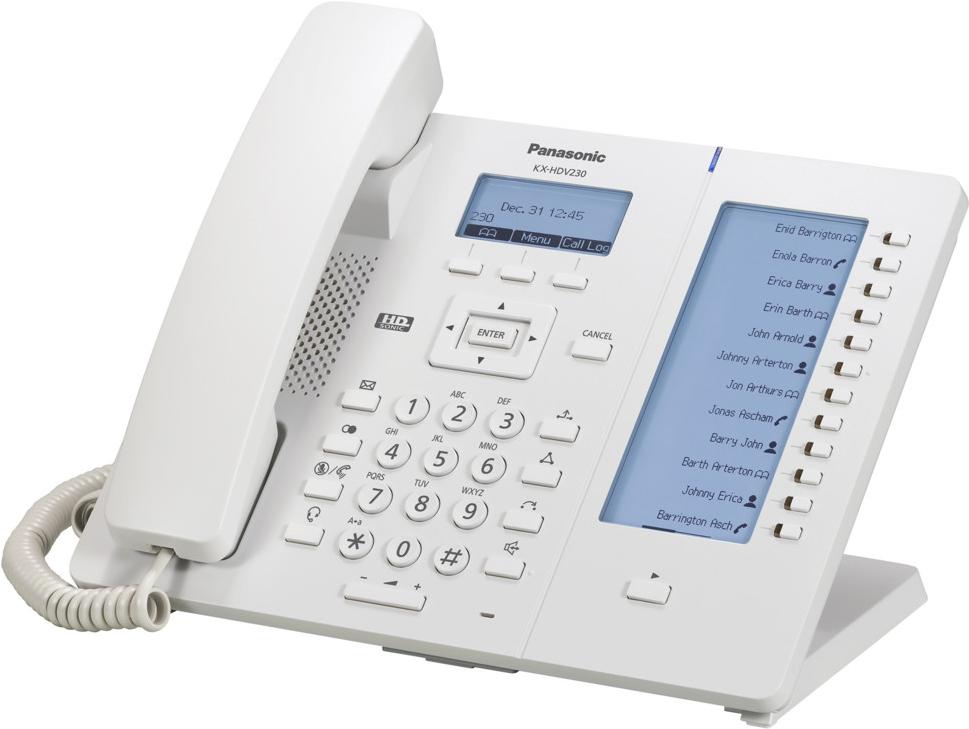 

Проводной телефон Panasonic KX-HDV230RUW, KX-HDV230RUW