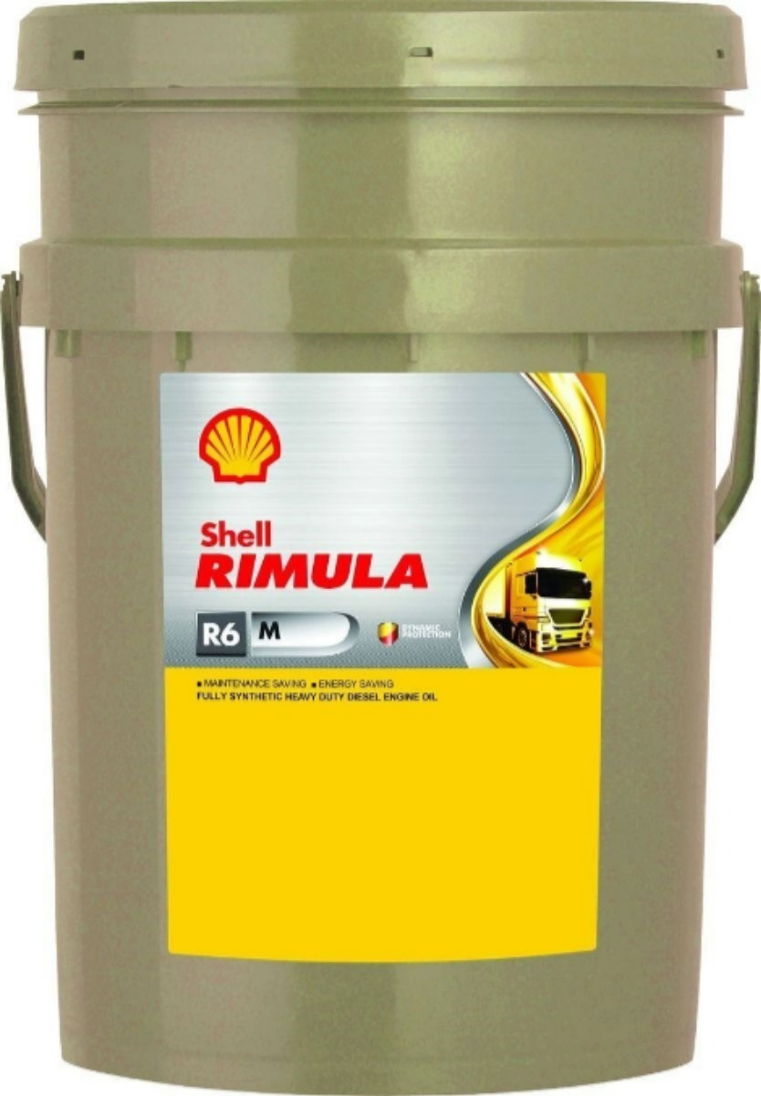 

Моторное масло Shell RIMULA R6 M 10W-40 20л (550044843)
