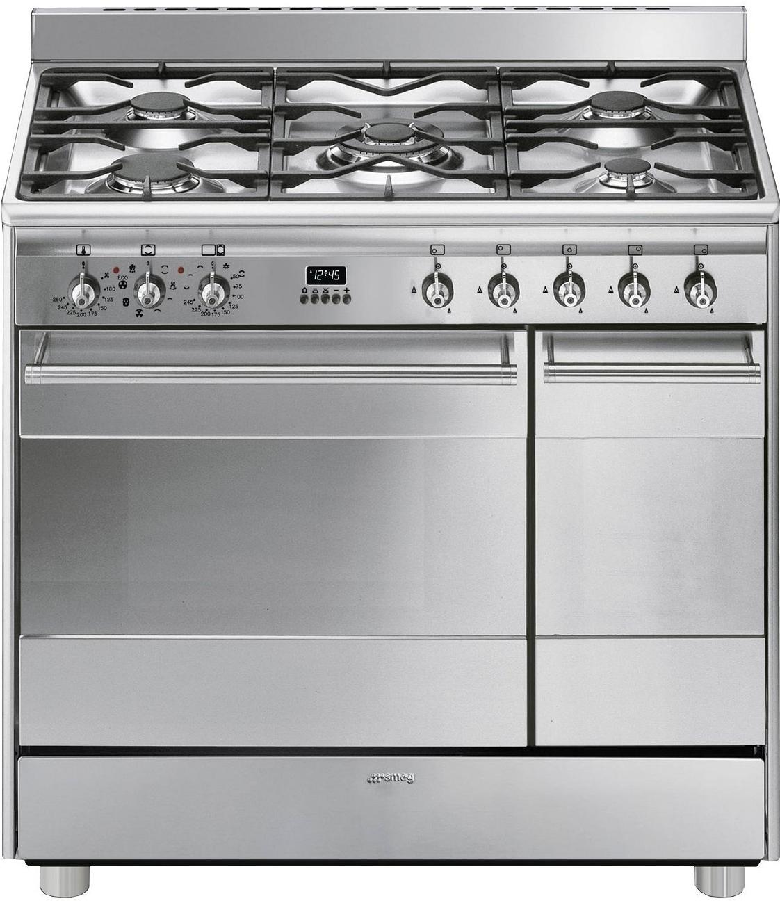 

Кухонная плита Smeg SCB92MX8, SCB92MX8