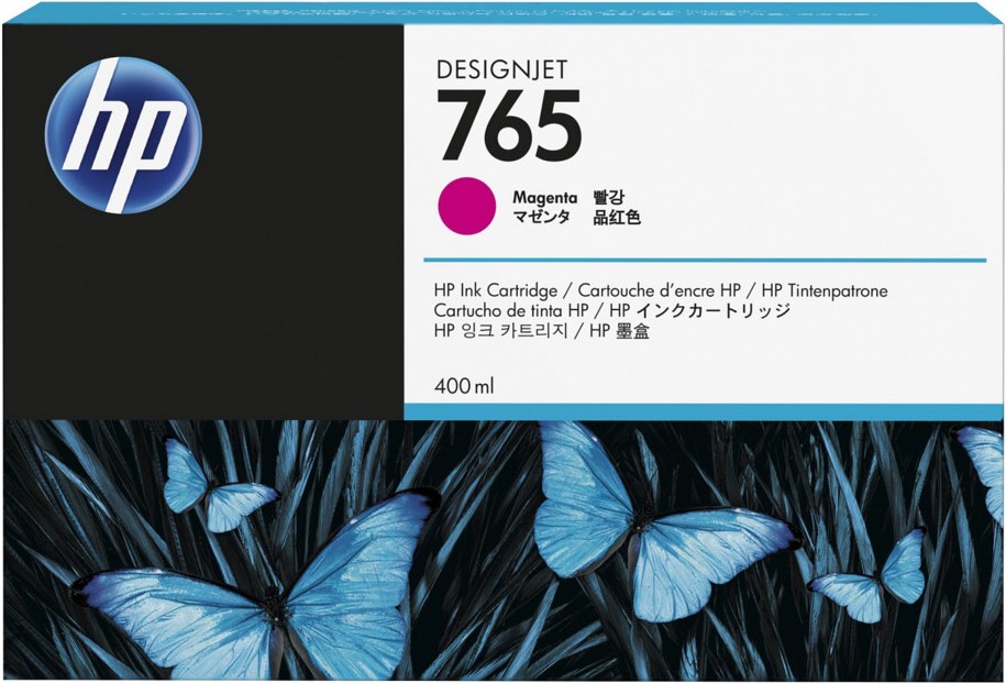 

Струйный картридж HP 765 400 мл для HP Designjet T7200 пурпурный [F9J51A], Струйный картридж HP 765 400 мл для HP Designjet T7200 F9J51A пурпурный