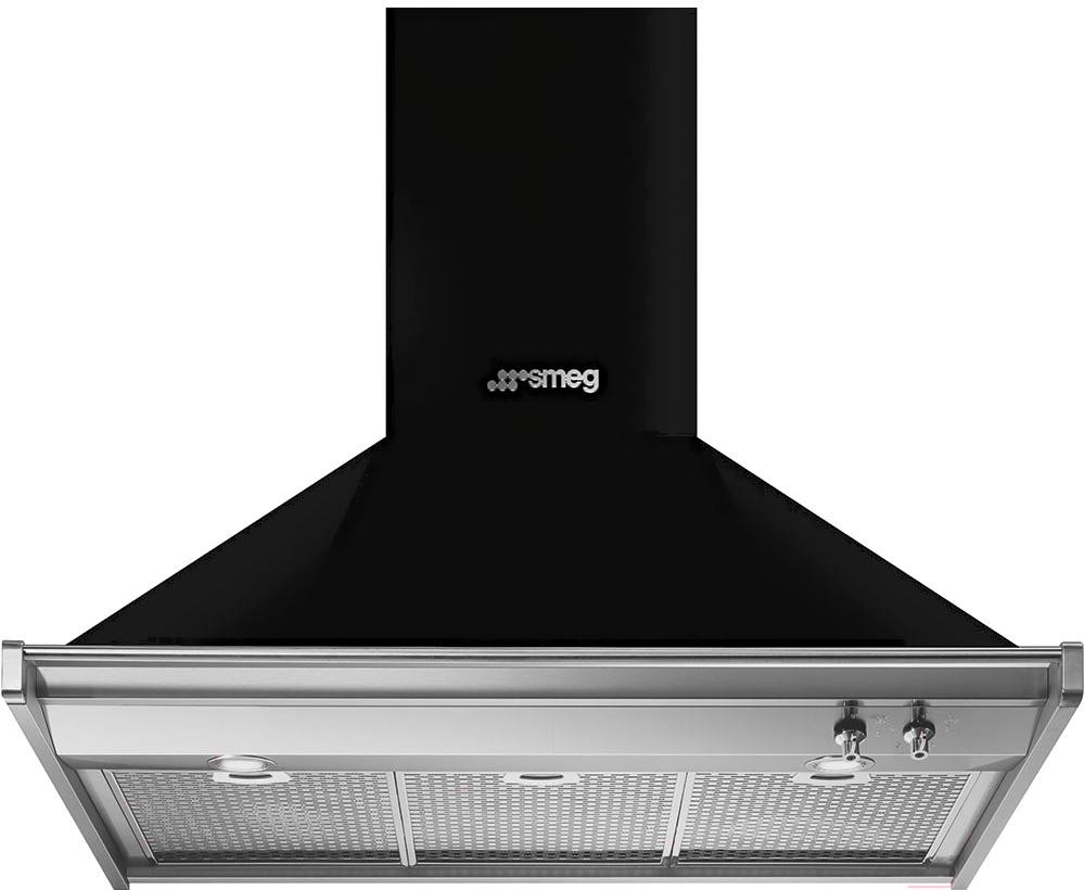 

Вытяжка купольная Smeg KD90HNE, Кухонная вытяжка Smeg KD90HNE Black