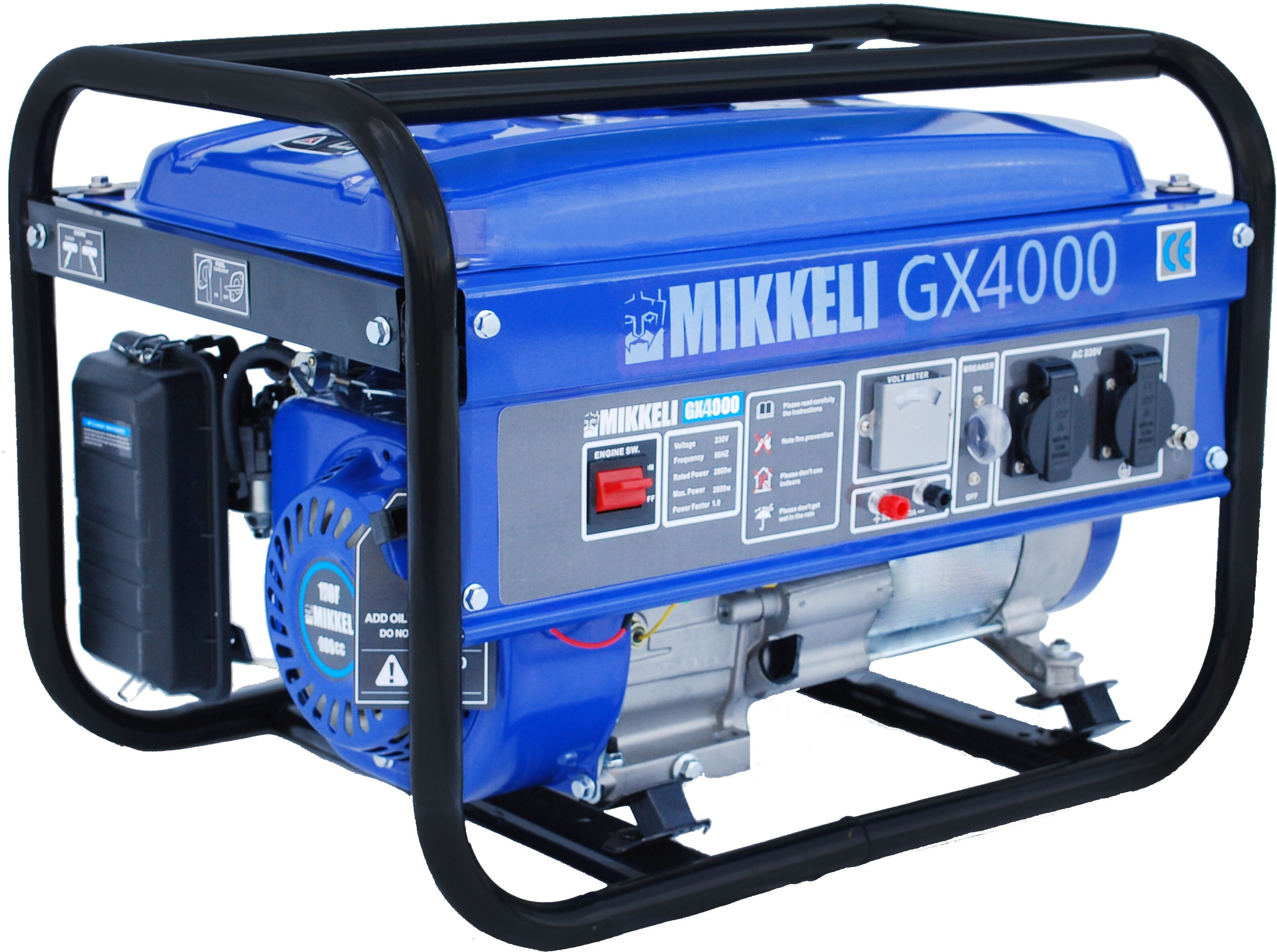 

Электрогенератор бензиновый Mikkeli GX 4000