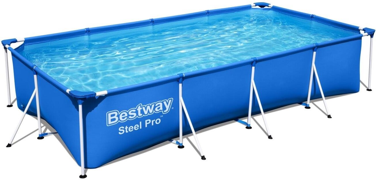 

Каркасный бассейн Bestway Steel Pro Pool Set [56424], Каркасный бассейн Bestway 56424 (400x211x81, с фильтр-насосом)