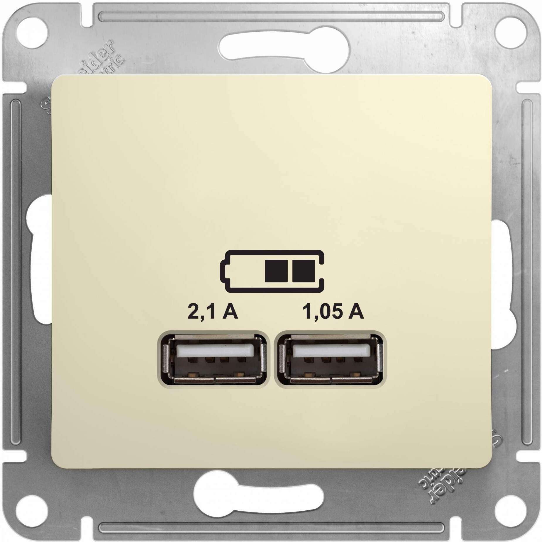 

Розетка Schneider Electric Glossa GSL000233