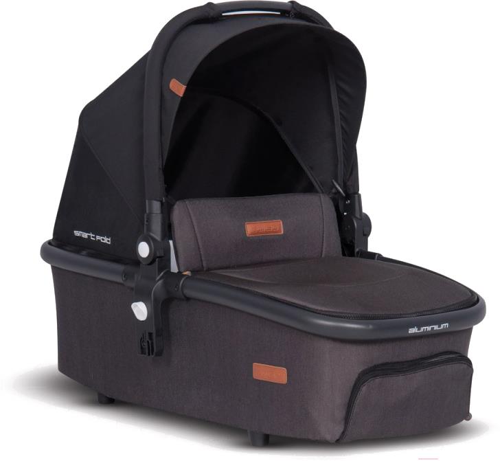 

Детская коляска EasyGo SMART FOLD люлька Anthracite [136395], SMART FOLD люлька
