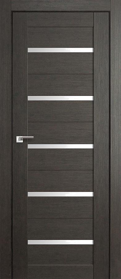 

Межкомнатная дверь ProfilDoors 7X 70x200 грей мелинга/стекло матовое, 7X 70x200
