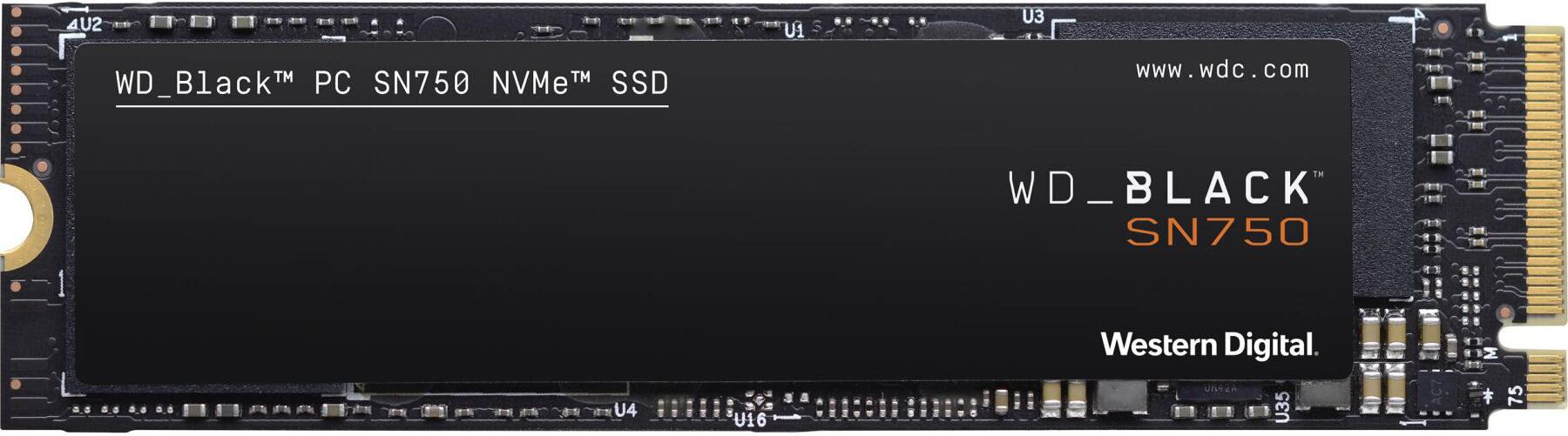 

SSD диск WD Black 1Tb SN750 [WDS100T3X0C], Black 1Tb SN750