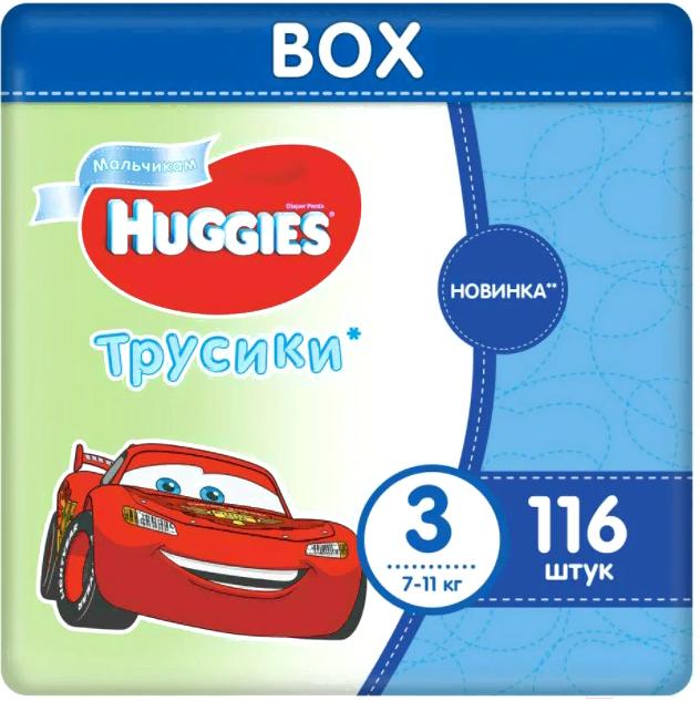 

Детские подгузники Huggies 3 Disney Boy Box (116шт), 3 Disney Boy Box (116шт)