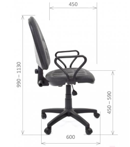 

Офисное кресло CHAIRMAN Prestige Ergo СН205 черный, Prestige Ergo СН205