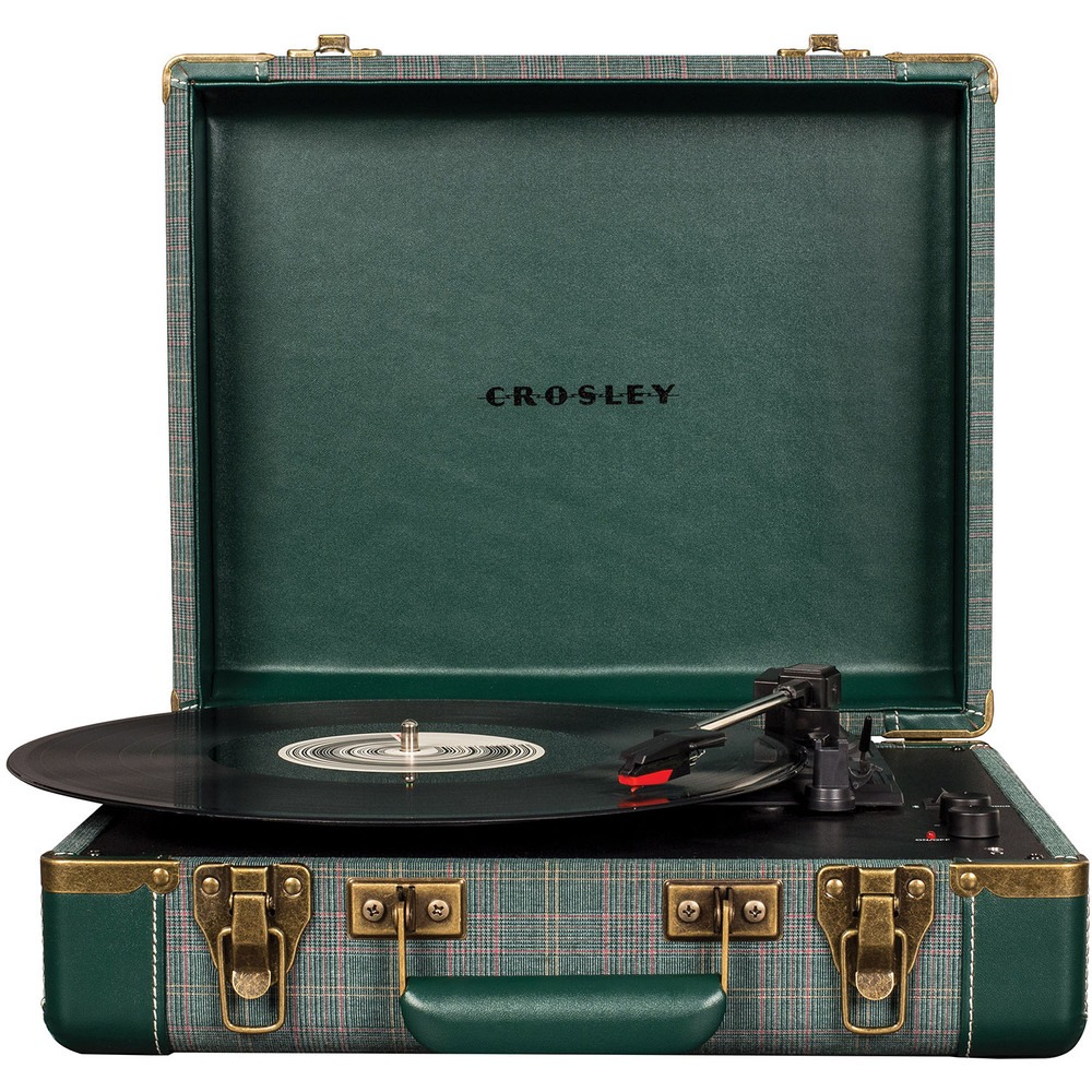 

Виниловый проигрыватель Crosley Executive Portable Pine Needle [CR6019D-PNE], Executive Portable