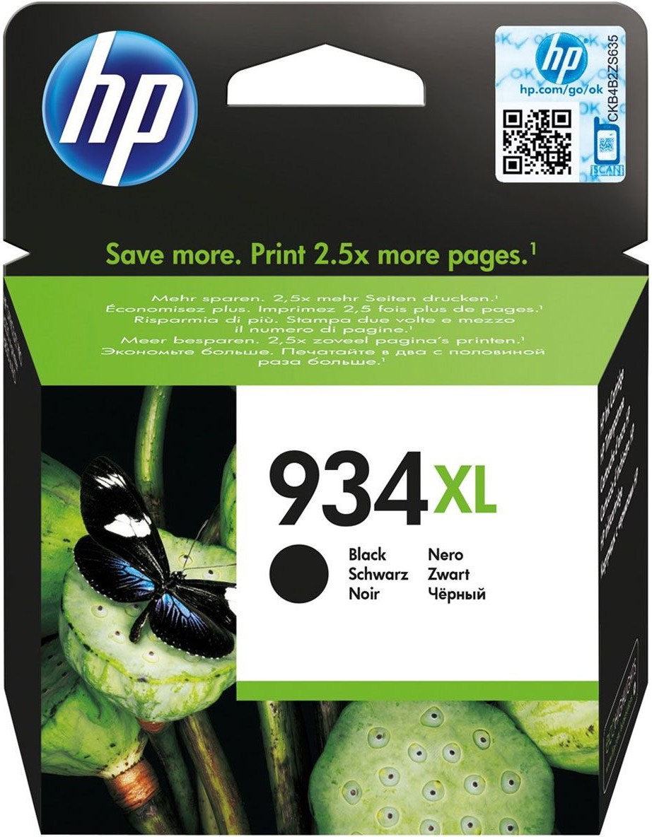 

Картридж для принтера HP 934XL (C2P23AE), Картридж HP 934XL черный (C2P23AE)