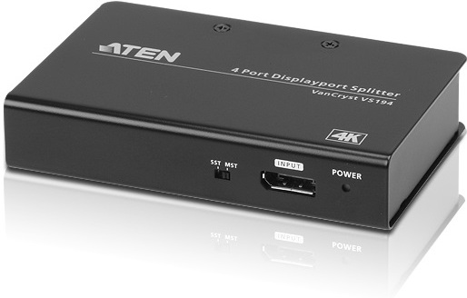 

Переключатель Aten 4-портовый, USB, VGA [CS1734B], Aten VS194 4-портовый DisplayPort разветвитель VS194-AT-G