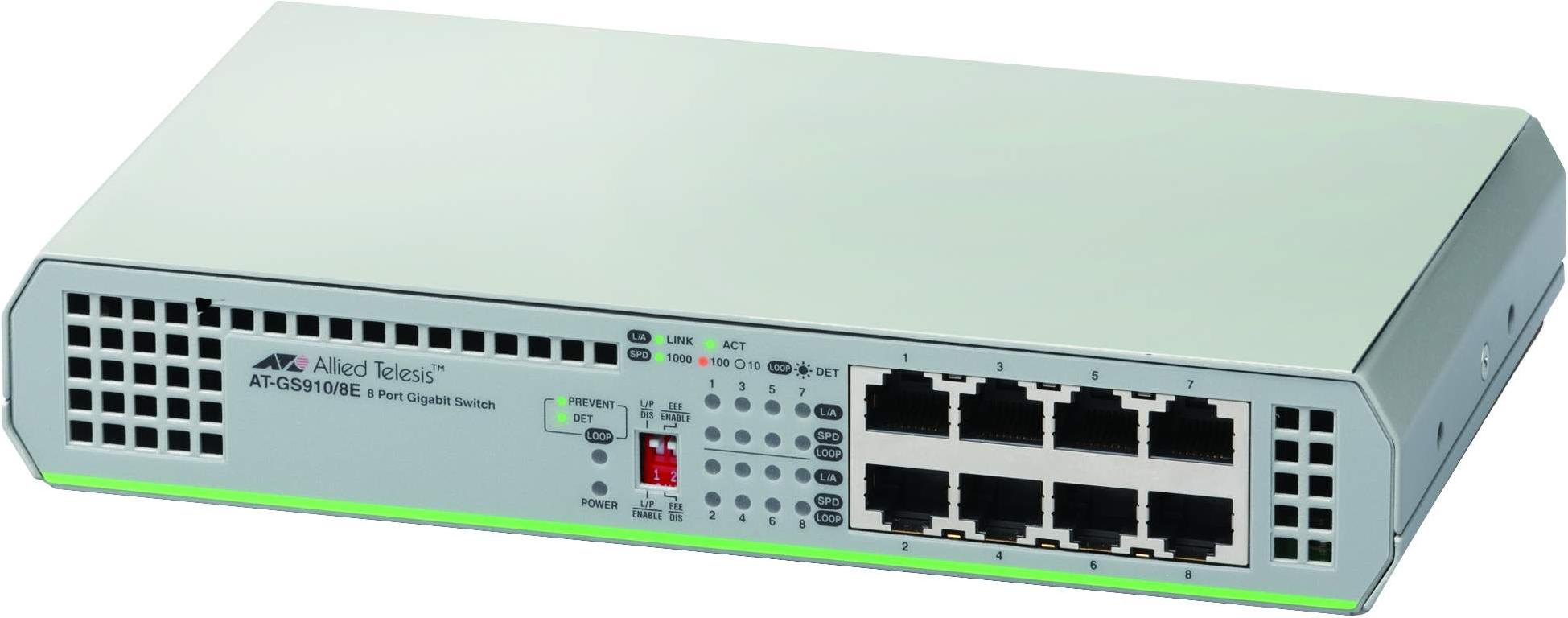 

Коммутатор Allied Telesis AT-GS910/8E-50, AT-GS910/8E-50