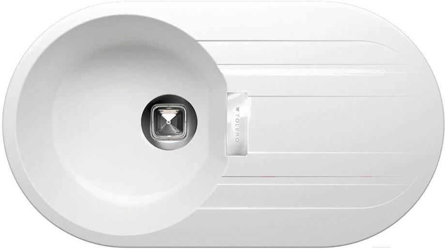 

Кухонная мойка Tolero Loft TL-780 белый, Кухонная мойка Tolero Loft TL-780 (белый)