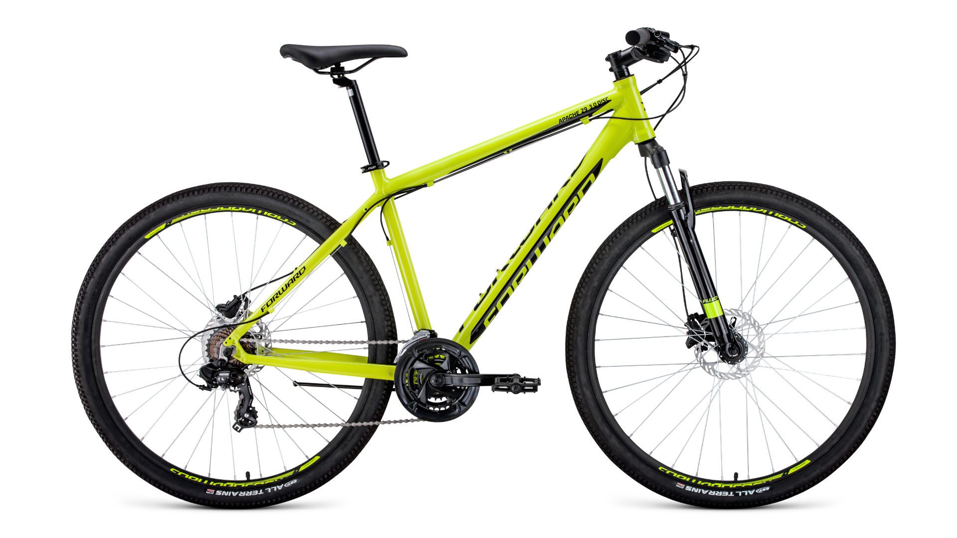 

Велосипед Forward Apache 29'' 3.0 Disc рама 19 дюймов 2020 желтый/черный [RBKW0M69Q012], Apache 29 3.0 Disc 2020 19''