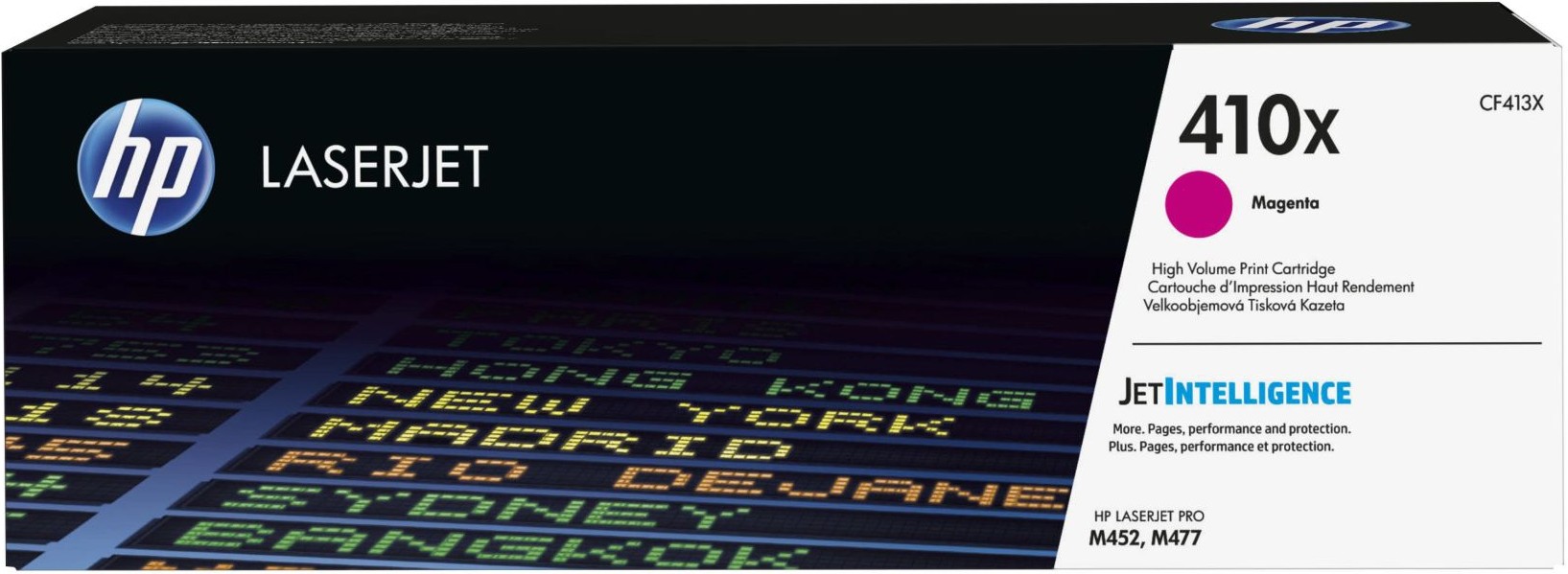 

Картридж для принтера HP 410X [CF413X], Картридж HP 410X CF413X пурпурный