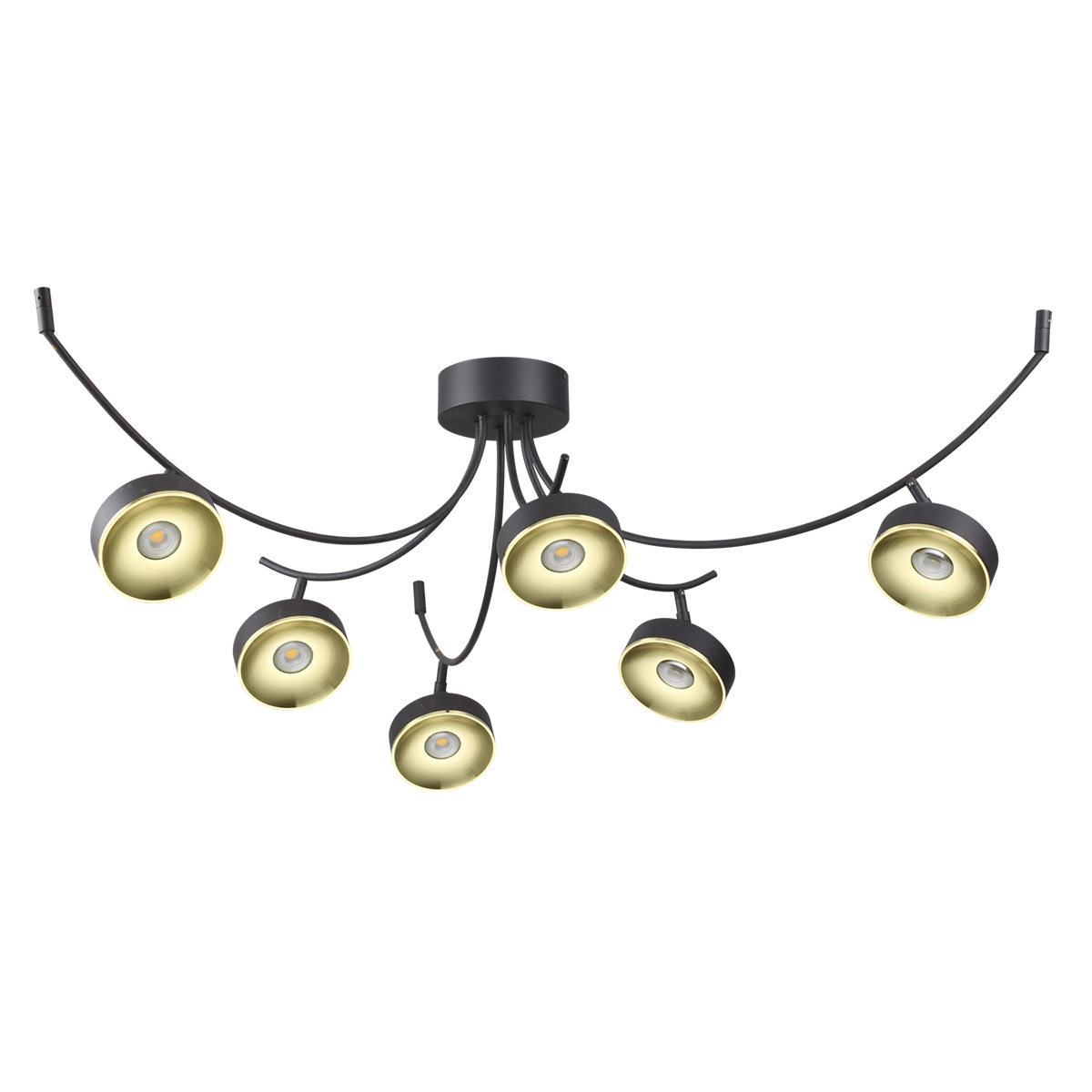 

Odeon Light 3812/42CL ODL19 020 потолочный светильник Fineca матовый черный/металл LED 42Вт 3180Лм 3000К 1107х1, 3812/42CL ODL19 020 потолочный светильник Fineca матовый черный/металл LED 42Вт 3180Лм 3000К 1107х1