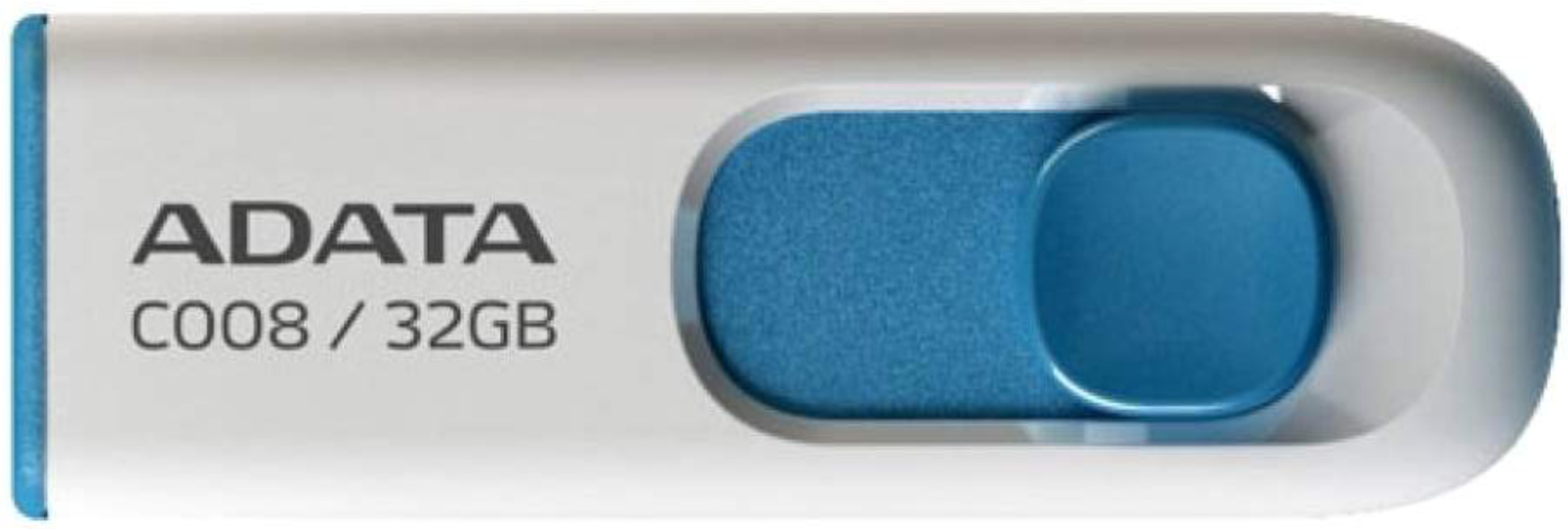 

Накопитель USB-Flash (флешка) A-Data Classic C008 32GB White/Blue