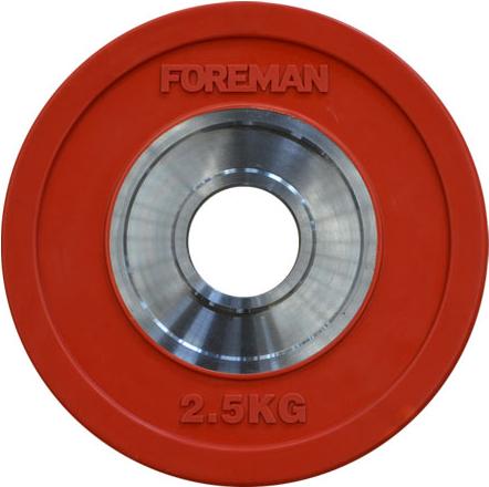 

Диск для штанги Foreman FM/BM 2,5 кг красный [FM\BM-2,5KG\CM-MC-00], FM/BM 2,5 кг