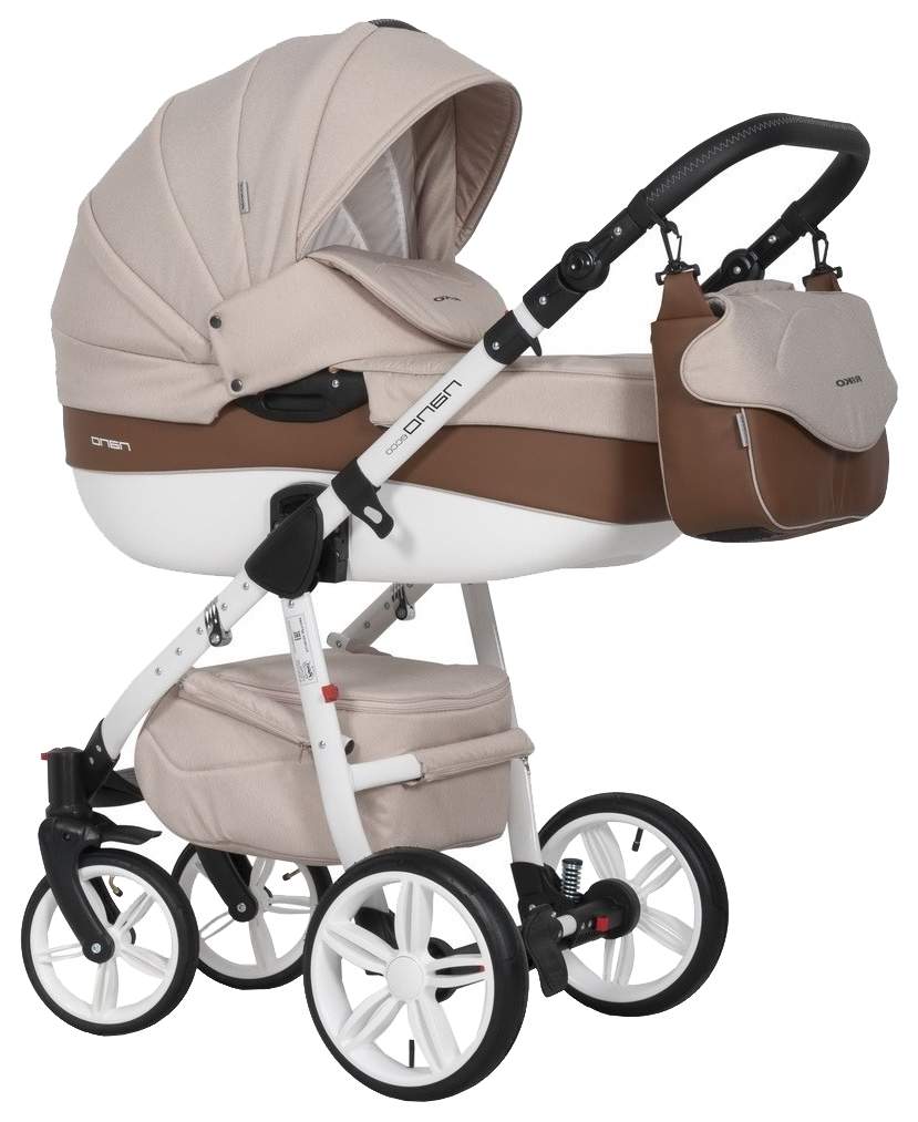 

Детская универсальная коляска Riko Nano Ecco 3в1 06/mocca [123301000], Nano Ecco 3 в 1