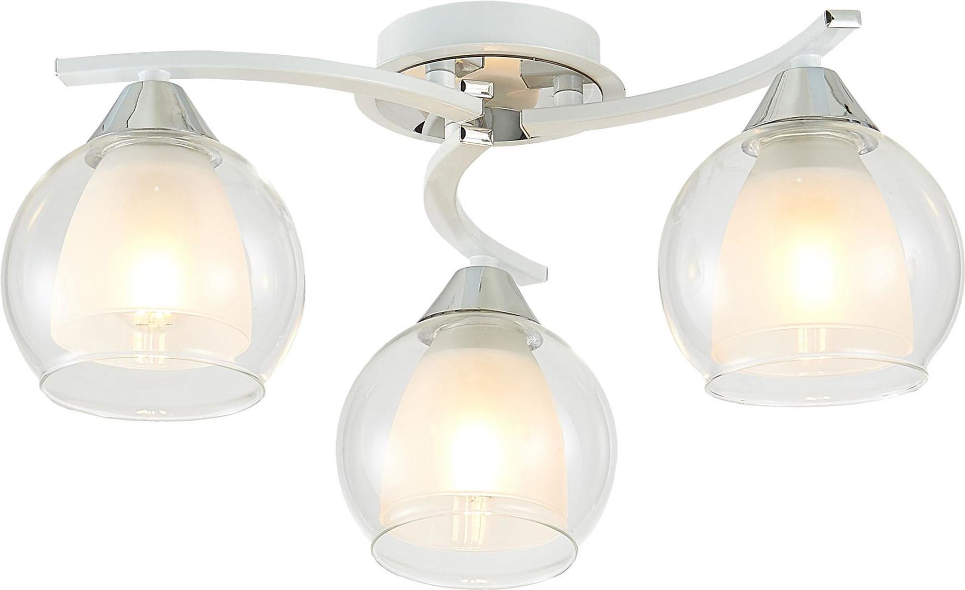

Накладная люстра Citilux Кристи белый/хром [CL152130], Накладная люстра Citilux Кристи CL152130 белый/хром