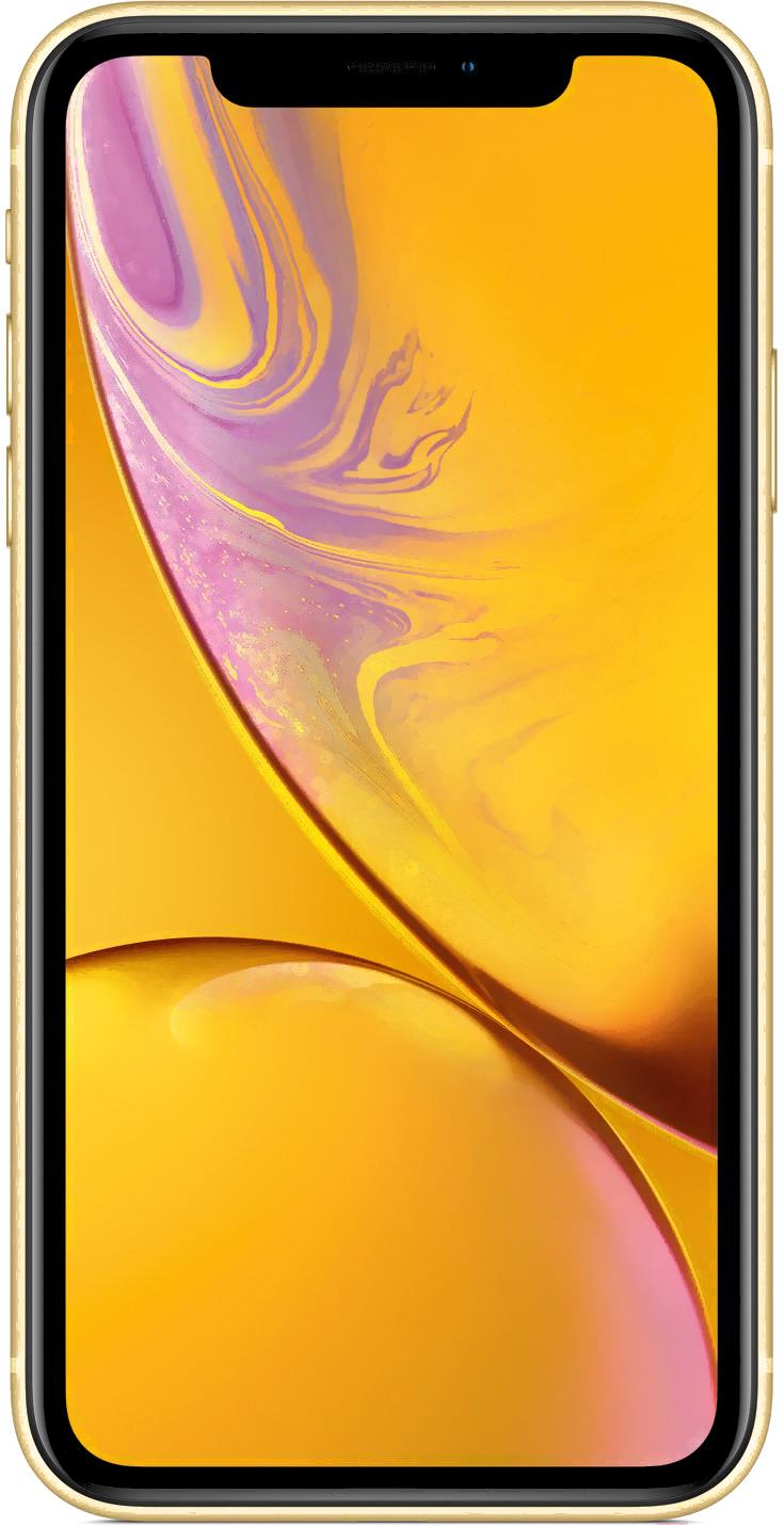 

Мобильный телефон Apple iPhone XR 64GB желтый [MRY72], iPhone XR 64GB