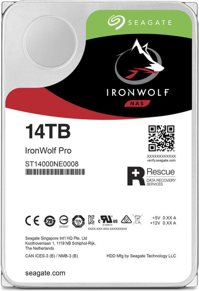 

Жесткий диск Seagate Original Ironwolf Pro 14TB [ST14000NE0008], Жесткий диск Seagate Original ST14000NE0008