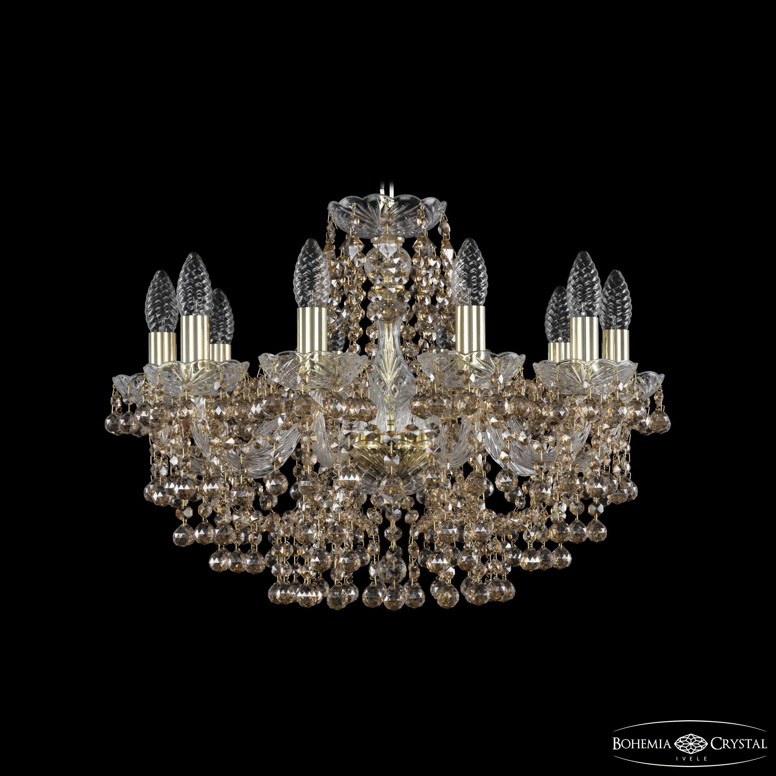 

Подвесная люстра Bohemia Ivele Crystal 1409/10/195 G R721