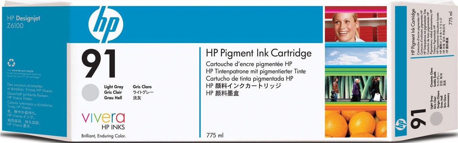 

Картридж HP 91 Light Grey [C9466A], Картридж HP 91 C9466A Light Grey