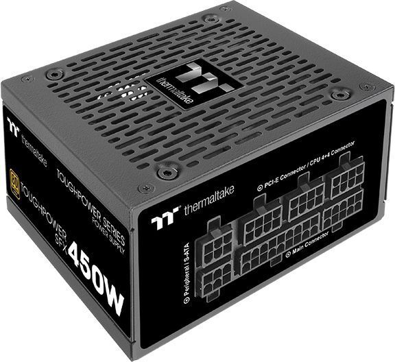 

Блок питания для компьютеров Thermaltake Toughpower SFX 450 [PS-STP-0450FNFAGE-1], Блок питания Thermaltake Toughpower SFX 450W TT Premium Edition (PS-STP-0450FNFAGE-1)