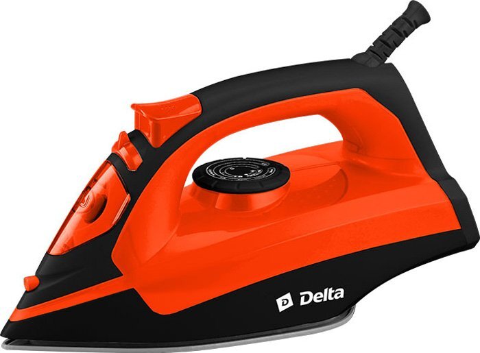 

Утюг Delta DL-755 черный/оранжевый