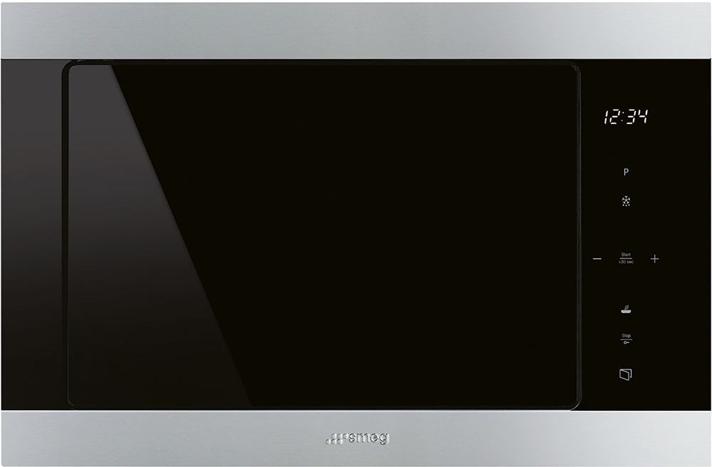 

Микроволновая печь Smeg FMI325X черный/стальной