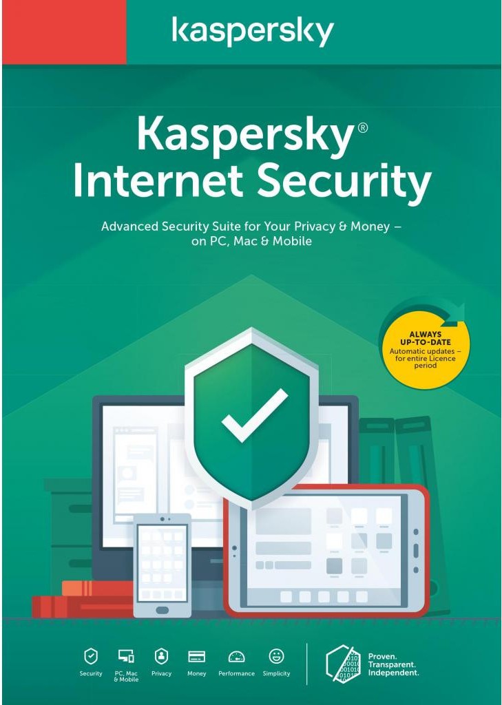 

Программное обеспечение Kaspersky Internet Security Multi-device 1 год Card продление на 2 устройства [KL19412UBFR], Антивирус Kaspersky Internet Security Multi-Device (продление, 2 устройства, 1 год)