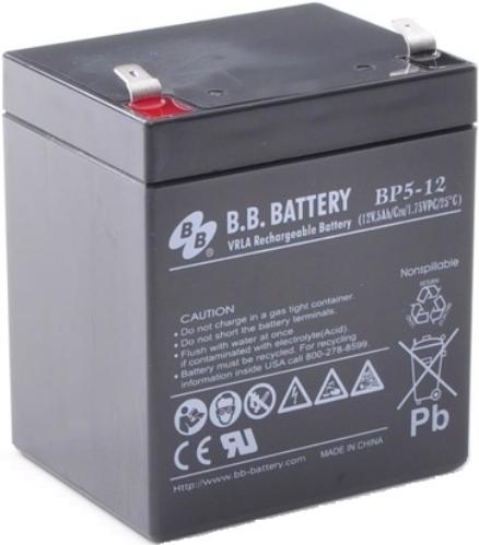 

Аккумулятор для ИБП B.B. Battery BP 5-12