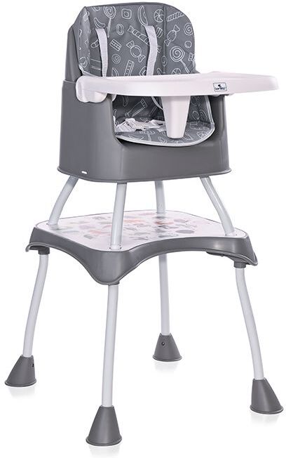 

Стульчик для кормления Lorelli Trick 3в1 Candy Grey (10100492137)