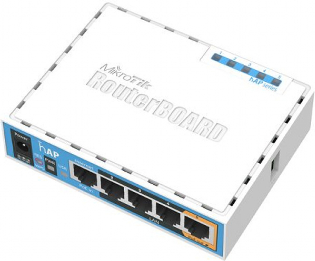 

Wi-Fi роутер MikroTik 2.4GHZ RB951UI-2ND, Роутер MikroTik RB951Ui-2nD