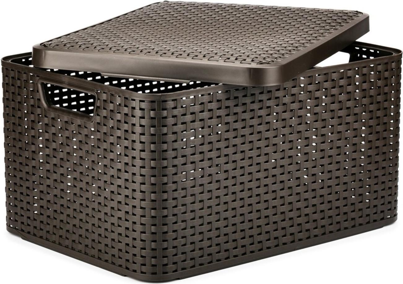 Корзина Curver Rattan Style Box l 30л